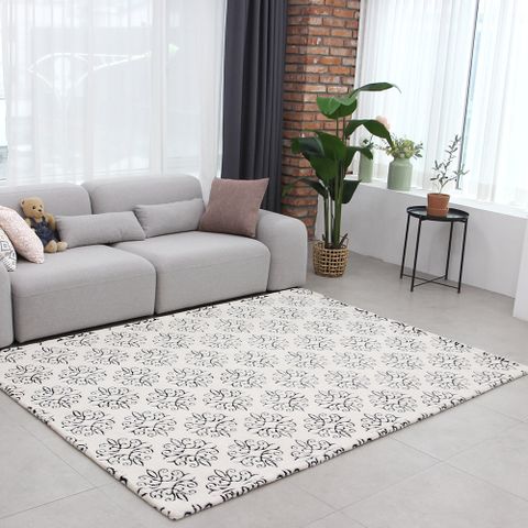 리앤데코 플로리안 카빙극세사 카페트 점보형