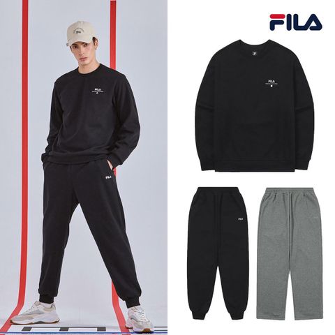 [삼성카드5%할인]휠라(FILA) 보아퍼 기모셋업 3종(남성)