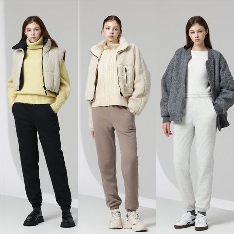 펠틱스 여성 장기모 조거팬츠 3종