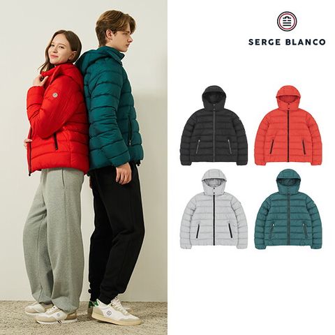 세르즈블랑코 25FW 유니 라이트온 패딩점퍼