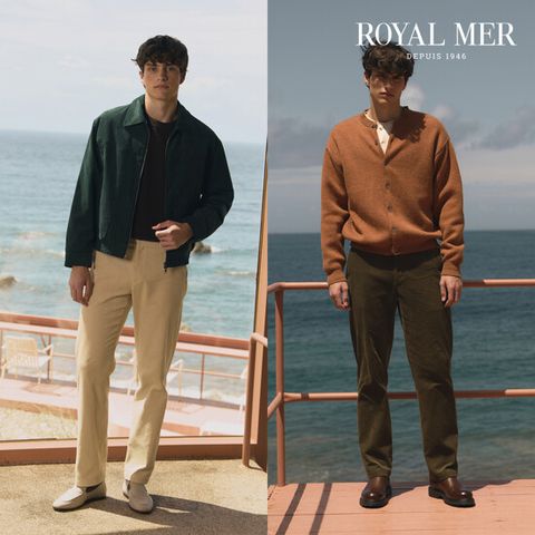 로얄메르 남성 코듀로이 치노팬츠