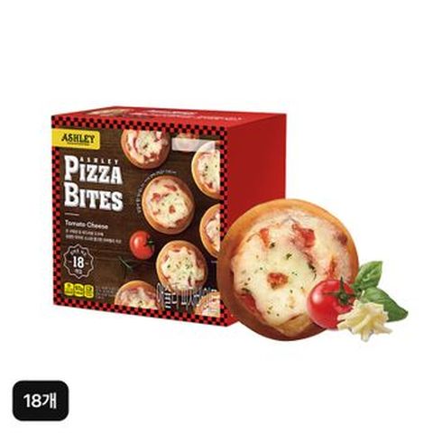 애슐리 토마토치즈 피자바이트 18개