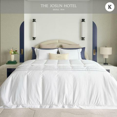[삼성카드5%할인][10만원 세일](K) 25FW 최신상! 더조선호텔 사틴면 호텔베딩 풀세트 (킹)