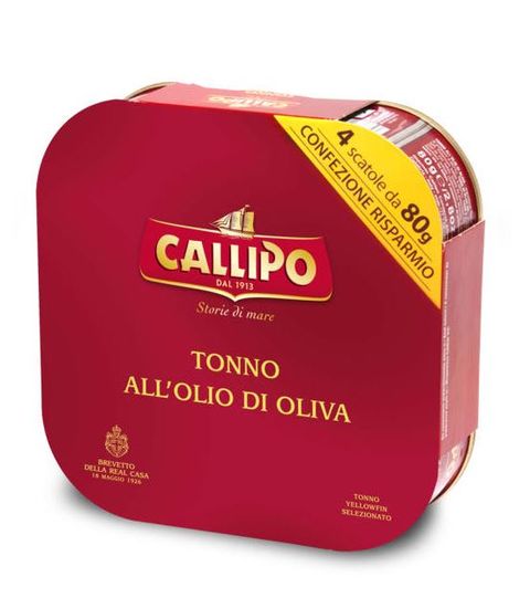[칼리포] 올리브오일 참치(80GX4)2개