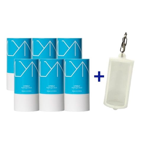 [방송에서만 본품 1개 더] 링클리 하이드로겔스틱 6개+실리콘키링