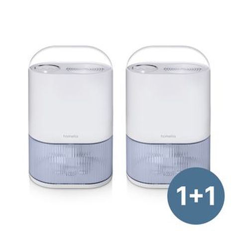 홈리아 미니 원룸 제습기 2L 소형 화장실 자취방 습기제거 공기청정 HA-02DH 1+1세트