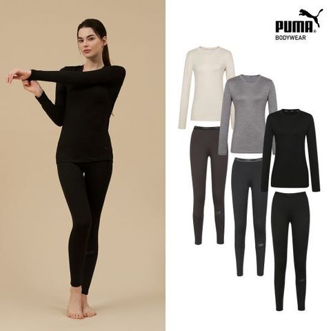 푸마 여성 바디웨어 웜웨어 3세트(6종)