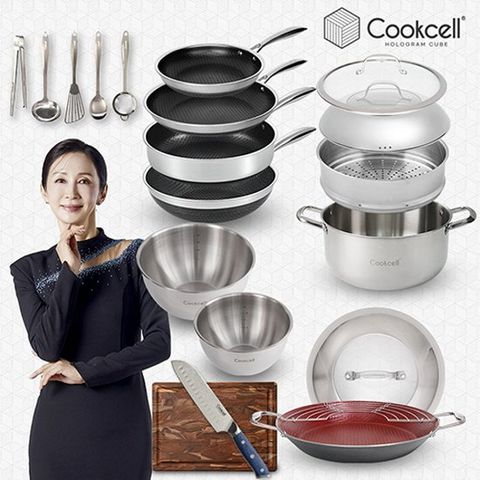 쿡셀 홀로그램 IH 큐브팬 패키지