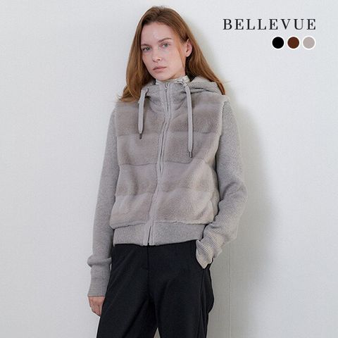 25FW Faux퍼 다운 점퍼