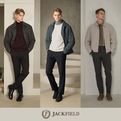 [잭필드] 25FW 남성 겨울 밍크퍼 숨쉬는 팬츠 3종