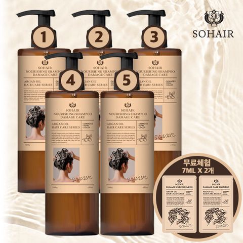 쏘헤어 모로코 아르간오일 탈모관리샴푸 갓성비 구성