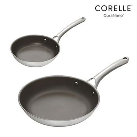 코렐 듀라나노 논코팅 프라이팬 2종세트(팬 20cm+28cm)