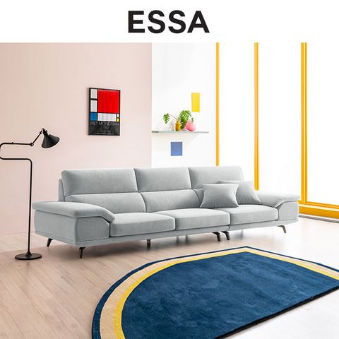 루카스 3.5인 카시미라 패브릭 소파