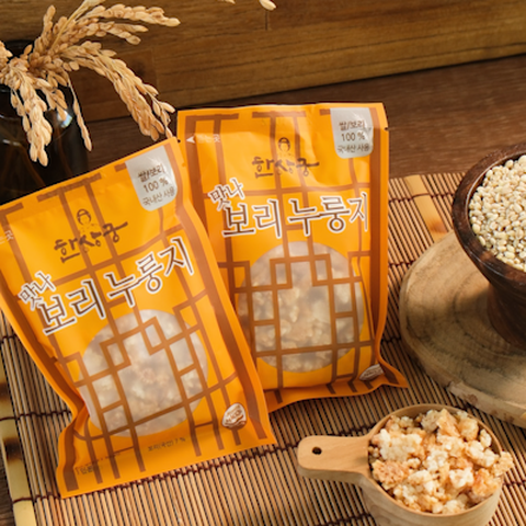 [맛책임제 3봉]한상궁 맛나 누룽지 63봉_백미 21봉+현미 21봉+보리 21봉