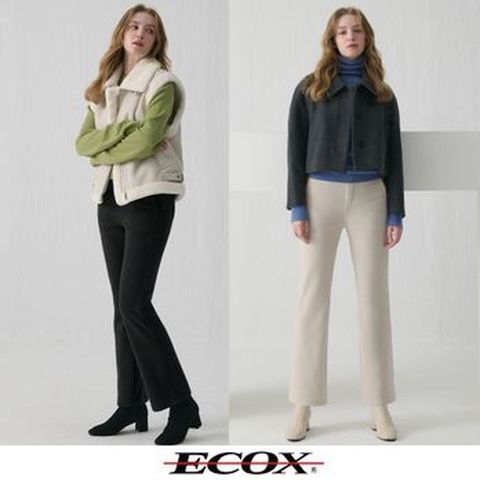 에콕스 여성 플리스 팬츠 2종