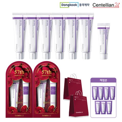 동국제약 NEW 마데카크림 단독패키지(50ml*8+15ml+1ml*7+아이크림30ml*2+쇼핑백*2)