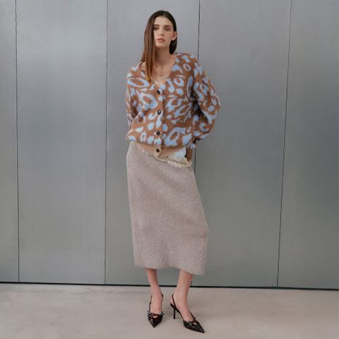 바니스 뉴욕 25FW 실비 스파클링 스커트