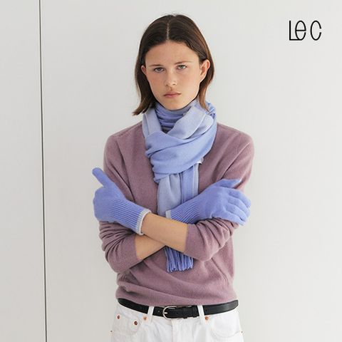 [방송중 앱1만▼] 르캐시미어 25FW 캐시미어 100 배색 장갑 1종