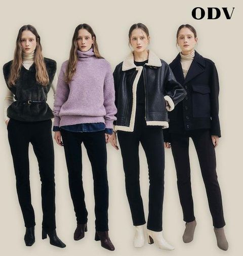 25FW ODV 밍크기모 슬림핏 팬츠 4종