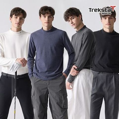 트렉스타 남성 모크넥 4종세트