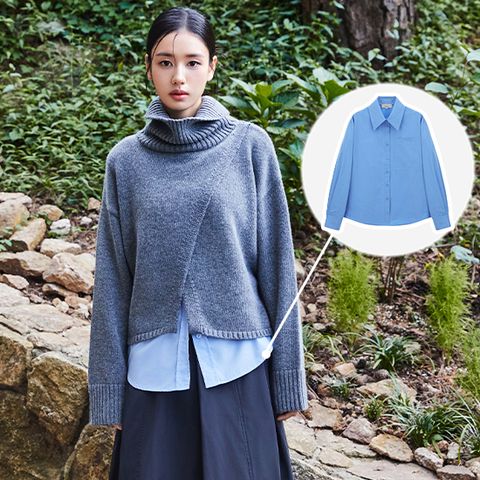 셀렙샵 에디션 25FW 피치가공 코튼100 셔츠