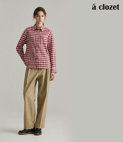 [삼성카드5%할인](m) 앳클로젯 25FW 타임리스 체크 셔츠 2종(25FW 최신상)