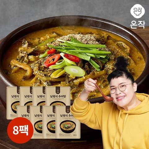 [삼성카드5%할인](m) [온작]이영자의 남원식 추어탕 8팩