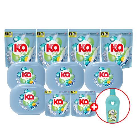 굿라이프 싱글세트[파워플러스 30개입x4통, 35개입x4팩+ 파워플러스 5개입x2팩+실내건조 섬유유연제 1L]