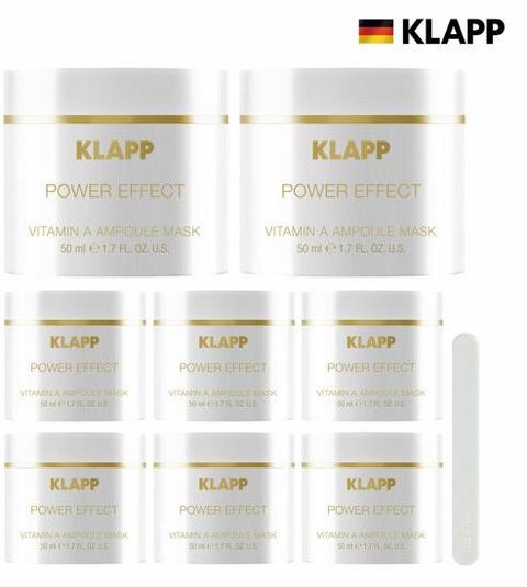 [시크릿패키지] 클랍 비타민A앰플 랩핑 흡수마스크 (8통)