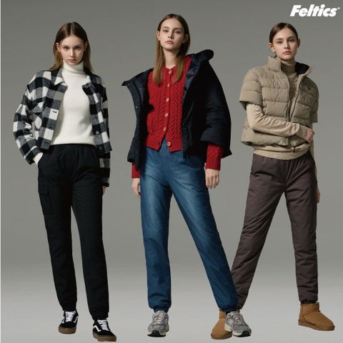 펠틱스 여성 패딩 장기모 조거팬츠 3종