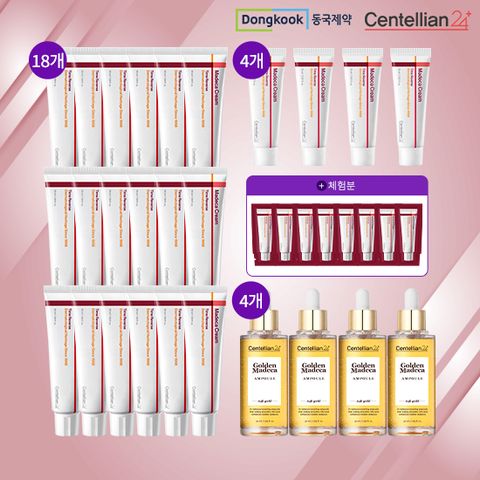 [동국제약] 마데카크림 타임리버스 18+4개 +골든마데카 앰플 4개