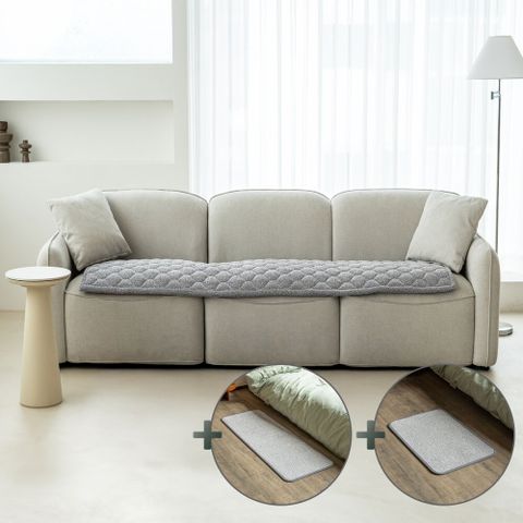 [OneTV][4인용]선염 소파 패드 3종 세트(소파패드1+멀티패드1+발매트1)