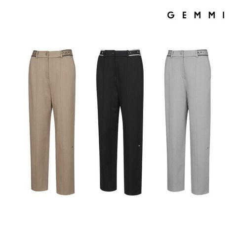 겜미 25FW 여성 세미 배기 팬츠 1종
