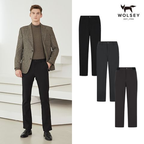 [Wolsey] 울시 25FW 남성 밍크 기모 본딩 팬츠 3종