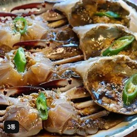 국내산 알배기 간장게장 (알배기간장게장 1.2kgX3통)