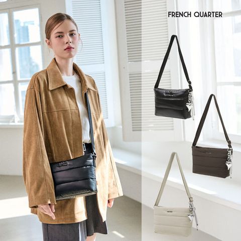 프렌치쿼터 노아 라이트 패딩 크로스백