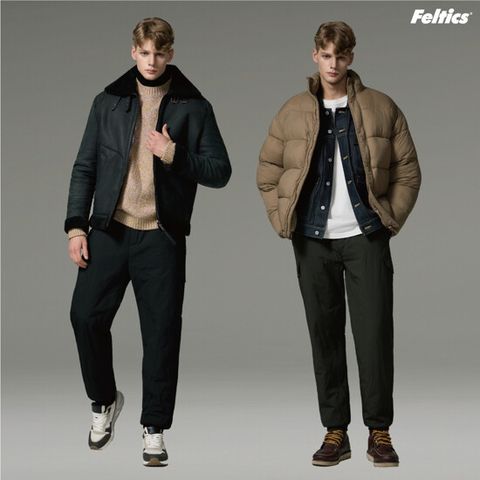 [Feltics] 펠틱스 25FW 남성 오리털 패딩 팬츠 2종 (F518M)