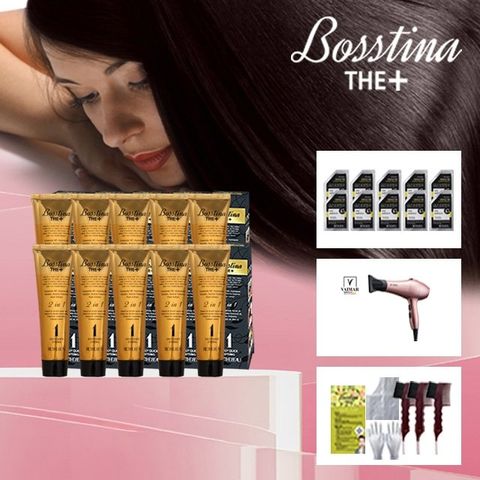 [전 구매 고객 드라이기 증정 ]보스티나 3분 염색제  10세트 
