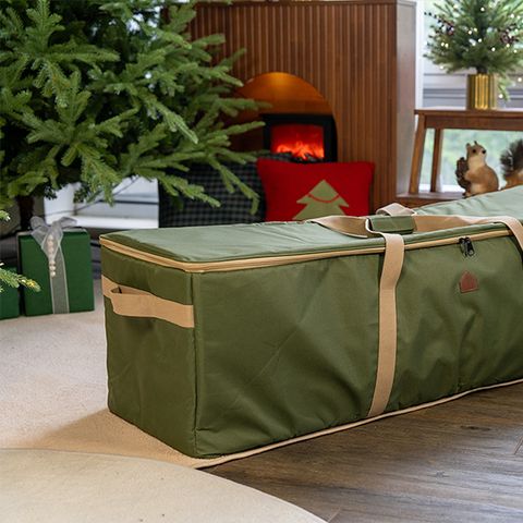 크리스마스 트리 보관 가방_카키색상