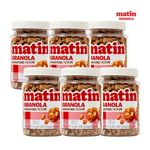 마땡 저당 그래놀라 시그니처 150g*6병