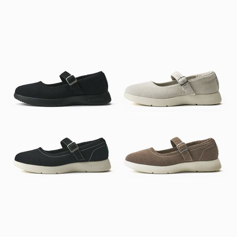 레츠 발 편한 메리노울 메리제인 운동화