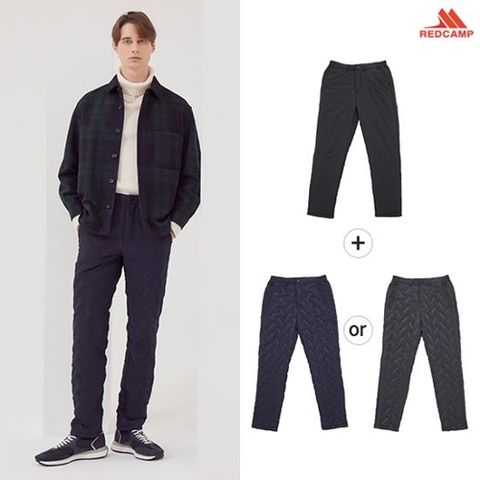 [레드캠프] 볼케이노 히트 패딩 팬츠 2종 [남성]