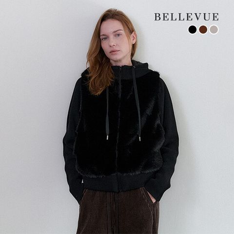 ○25FW Faux퍼 다운 점퍼