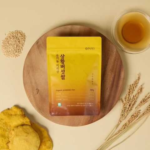 [백년농가] 유기농 지리산 상황버섯쌀 300g x 20봉