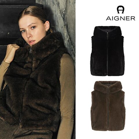 [25FW] Faux 퍼 패딩 베스트