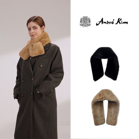 ○ Faux 퍼 넥워머 2종