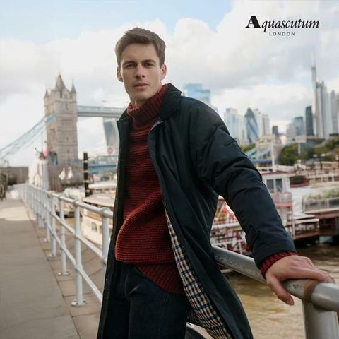 [카드 5%할인]아쿠아스큐텀 25FW 남성 헝가리구스 발마칸 다운코트