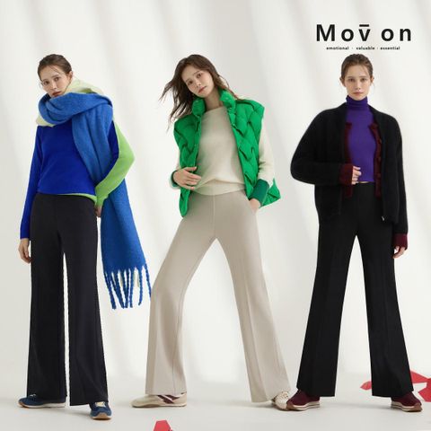 [카드 5%할인]모브온 25FW 밍크기모 매직 팬츠 3종 (25FW 최신상!)