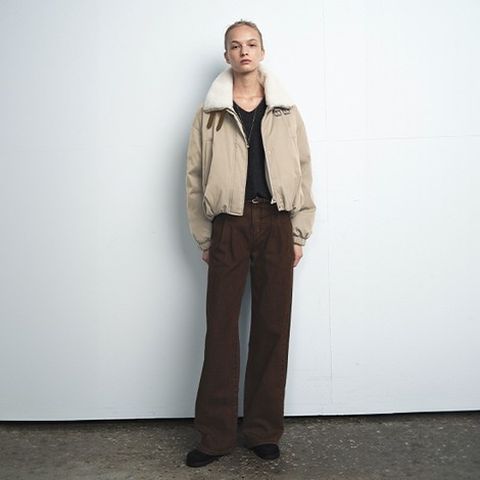 [동가게단독]셀렙샵 에디션 25FW 기모 투턱 D 데님+벨트