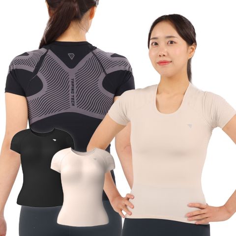 테이핑테크 바른자세 테이핑웨어 시즌2 여성용 2장 세트